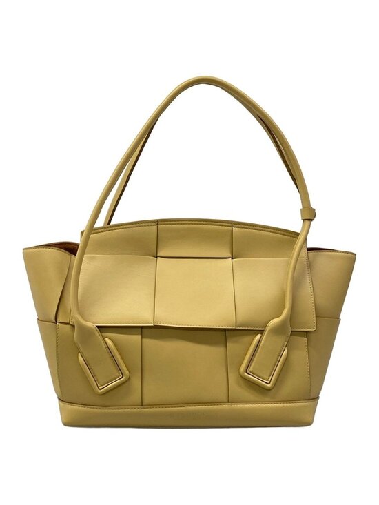 Bottega Veneta Handbags - Bottega Veneta Shoulder Bag Medium the Aluco Beige Leather